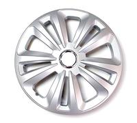 JESTIC 4 Enjoliveurs Argent Modèle Terrar 15"