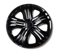 JESTIC Lot de 4 enjoliveurs Noirs Brillants modèle FUNB 15"