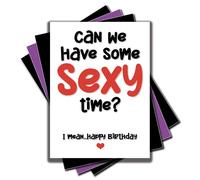 Jesting Jackass C201 Carte d'anniversaire humoristique avec inscription « Husband » et « Boyfriend »