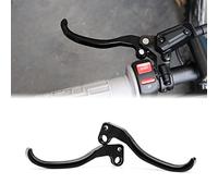 JESTOP Lot de 2 leviers de frein et d'embrayage à main en aluminium, compatibles avec les motos tout-terrain Sur Ron Light Bee Segway X260 X160 Enduro (noir)