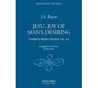 Jesu, Joy of Man's Desiring: Duet for Two Pianos