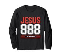 Jesus 888 Y'all Need Jesus Manche Longue