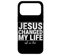 Jésus a changé ma Vie Demandez-Moi Comment la Foi en Christ est Une Source d'inspiration Coque pour iPhone 17 Pro Max