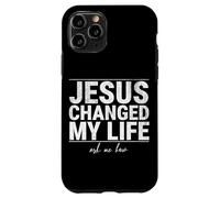 Jésus a changé ma Vie Demandez-Moi Comment la Foi en Christ est Une Source d'inspiration Coque pour iPhone 11 Pro