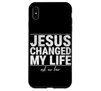 Jésus a changé ma Vie Demandez-Moi Comment la Foi en Christ est Une Source d'inspiration Coque pour iPhone XS Max
