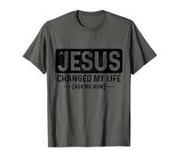 Jésus a changé ma Vie Demandez-Moi Comment Le Pasteur a Fait la Foi chrétienne T-Shirt