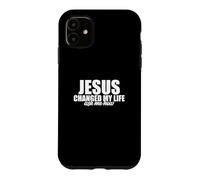 Jésus a changé ma Vie Demandez-Moi en Quoi Je suis chrétienne Coque pour iPhone 11