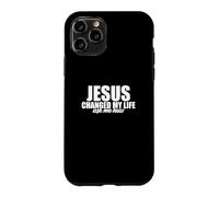 Jésus a changé ma Vie Demandez-Moi en Quoi Je suis chrétienne Coque pour iPhone 11 Pro