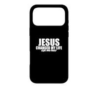 Jésus a changé ma Vie Demandez-Moi en Quoi Je suis chrétienne Coque pour iPhone 17 Pro Max