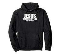 Jésus a changé ma Vie Demandez-Moi en Quoi Je suis chrétienne Sweat à Capuche