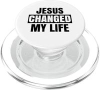 Jésus a changé ma Vie Demandez-Moi en Quoi la Bible de l'avocat de la Foi est audacieuse PopSockets PopGrip pour MagSafe
