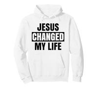 Jésus a changé ma Vie Demandez-Moi en Quoi la Bible de l'avocat de la Foi est audacieuse Sweat à Capuche