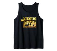 Jésus a changé ma vie et m'a demandé comment Faithcross, un dévot du Christ Débardeur