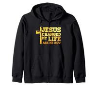 Jésus a changé ma vie et m'a demandé comment Faithcross, un dévot du Christ Sweat à Capuche