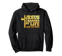 Jésus a changé ma vie et m'a demandé comment Faithcross, un dévot du Christ Sweat à Capuche