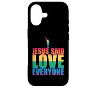 JÉSUS A Dit D'AIMER Tout Le Monde Angel Moroni Mormon LGBT Meme Coque pour iPhone 17