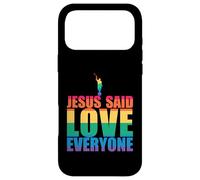 JÉSUS A Dit D'AIMER Tout Le Monde Angel Moroni Mormon LGBT Meme Coque pour iPhone 17 Pro Max