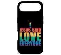 JÉSUS A Dit D'AIMER Tout Le Monde Angel Moroni Mormon LGBT Meme Coque pour iPhone Air