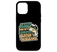 Jésus a Fait de Moi Un pêcheur, Je Le pêche, il nettoie Coque pour iPhone 12/12 Pro
