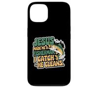 Jésus a Fait de Moi Un pêcheur, Je Le pêche, il nettoie Coque pour iPhone 13