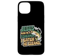 Jésus a Fait de Moi Un pêcheur, Je Le pêche, il nettoie Coque pour iPhone 15 Plus