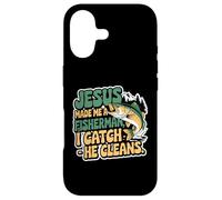 Jésus a Fait de Moi Un pêcheur, Je Le pêche, il nettoie Coque pour iPhone 17