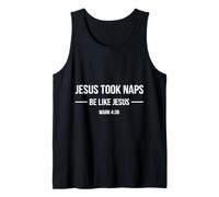 Jésus a Fait la Sieste - Be Like Jesus - Mark 4:38 Funny Christian Débardeur