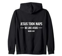 Jésus a Fait la Sieste - Be Like Jesus - Mark 4:38 Funny Christian Sweat à Capuche