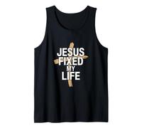 Jésus a fixé ma Vie Dieu chrétien Débardeur