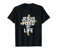 Jésus a fixé ma Vie Dieu chrétien T-Shirt
