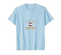 Jésus a gagné : Gagnant, dîner du Salut T-Shirt, Homme, Bleu Céleste, XL
