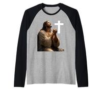 Jésus à Gethsémani priant Avant la trahison Manche Raglan