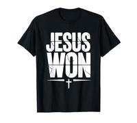 Jésus a remporté la Victoire : Croix, Foi, croyance chrétienne T-Shirt