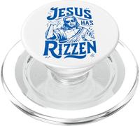 Jésus a Rizzen Funny Jesus Meme Rizz Young Christian PopSockets PopGrip pour MagSafe