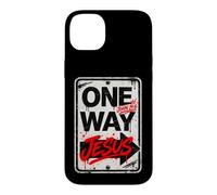 Jésus à Sens Unique - Christ Le Chemin Coque pour iPhone 14 Plus
