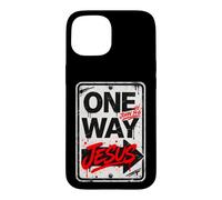 Jésus à Sens Unique - Christ Le Chemin Coque pour iPhone 15