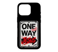 Jésus à Sens Unique - Christ Le Chemin Coque pour iPhone 16 Pro