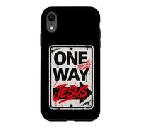 Jésus à Sens Unique - Christ Le Chemin Coque pour iPhone XR