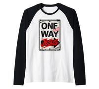 Jésus à Sens Unique - Christ Le Chemin Manche Raglan