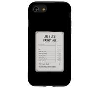 Jésus a Tout payé, Design de reçu, Foi chrétienne Coque pour iPhone SE (2020) / 7/8