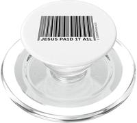 Jésus a Tout payé pour Le culte chrétien avec Les Écritures PopSockets PopGrip pour MagSafe