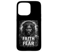 Jésus Africain Couronne d'épines, Jésus Coque pour iPhone 15 Pro Max