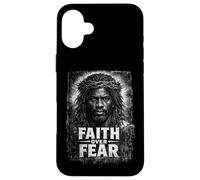Jésus Africain Couronne d'épines, Jésus Coque pour iPhone 16 Plus