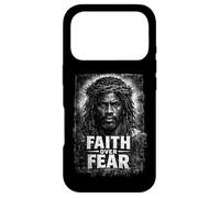 Jésus Africain Couronne d'épines, Jésus Coque pour iPhone 17 Pro