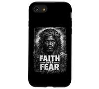 Jésus Africain Couronne d'épines, Jésus Coque pour iPhone SE (2020) / 7/8