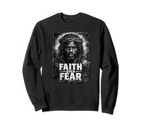 Jésus Africain Couronne d'épines, Jésus Sweatshirt