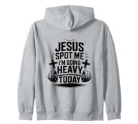 Jésus Aide Moi Je Vais Lourd Aujourd'hui Sweat à Capuche