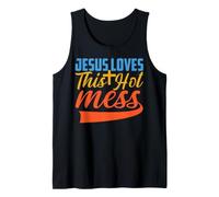Jésus Aime ce Bordel Chaud, Dieu m'aime, Vous, Hommes, Femmes Débardeur
