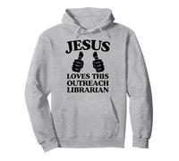Jésus Aime ce culte de l'église chrétienne bibliothécaire Sweat à Capuche