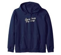 Jésus Aime ce désordre Script de Foi Minimaliste drôle Sweat à Capuche